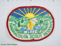 Click to enlarge 1977 Tamaracouta Scout Reserve Summer